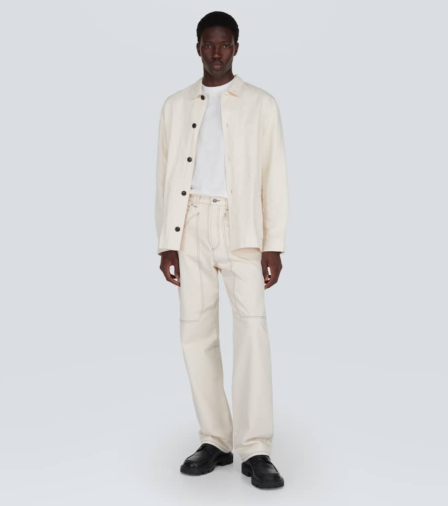 Winnie New York Paneled straight cotton pants