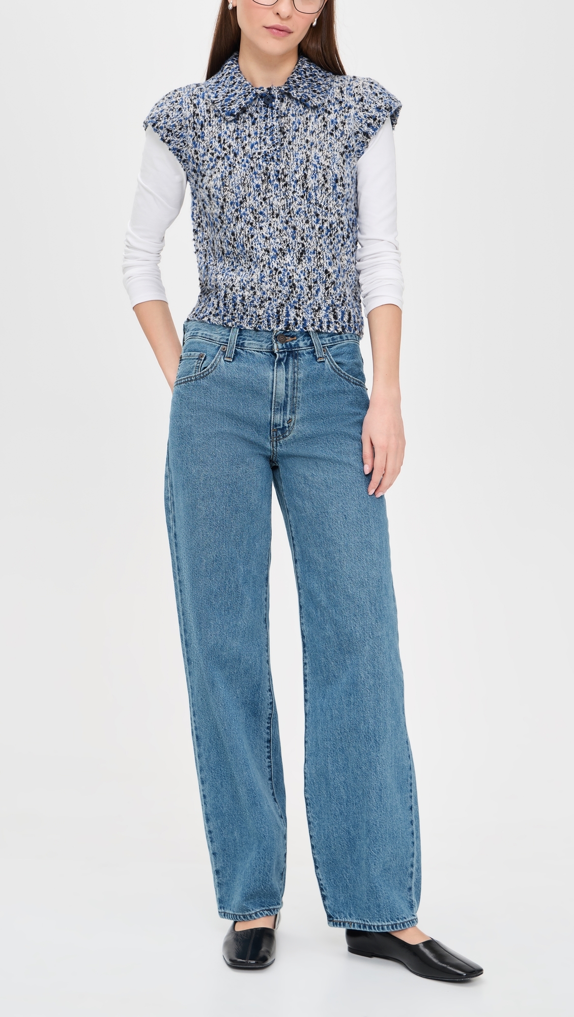 Baggy Dad Jeans Own It Stone