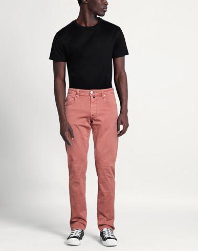 Man Jeans Brick Size 32 Cotton, Polyester, Elastane