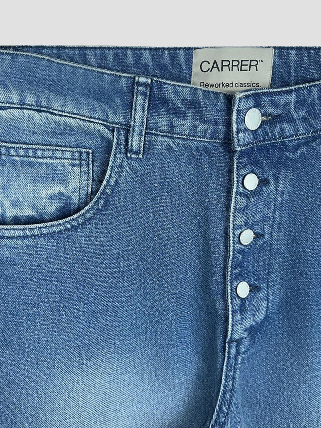 Pants Men color Denim