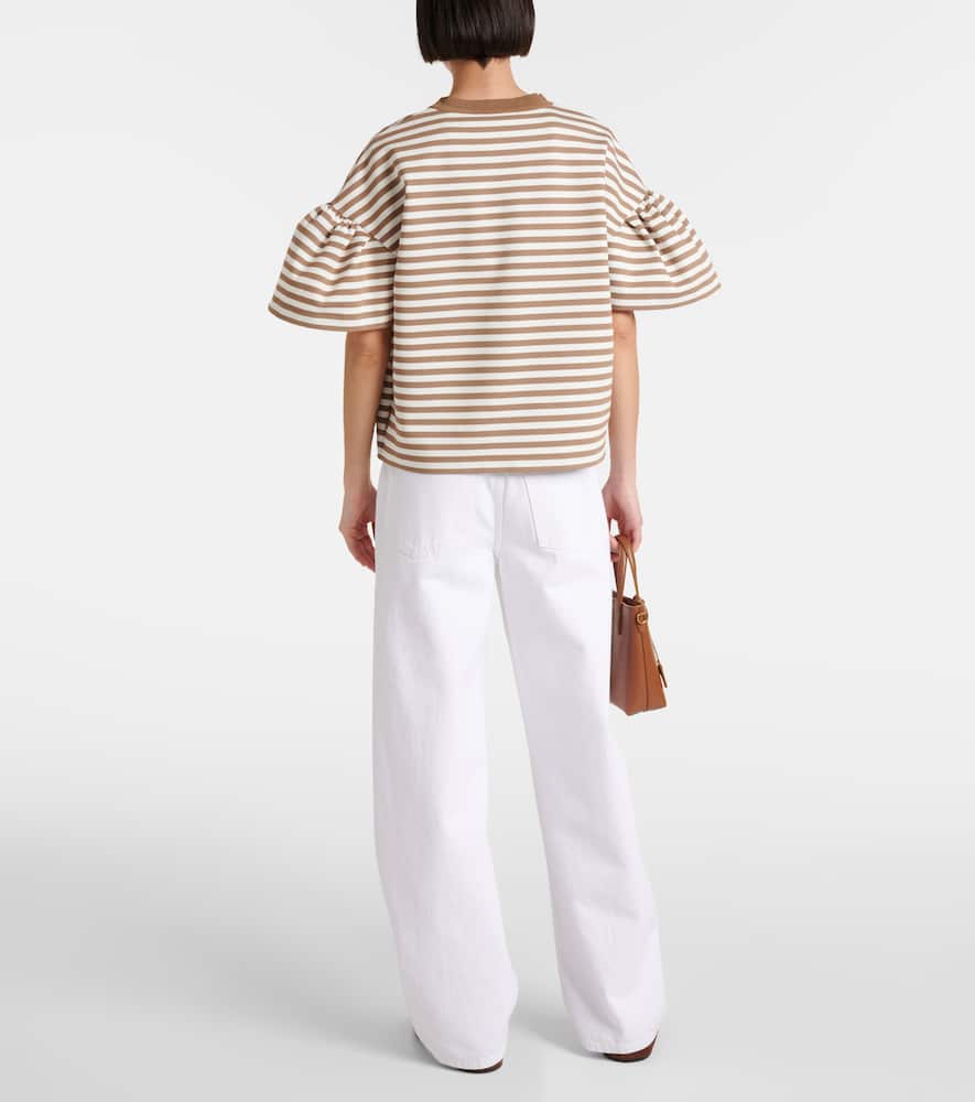Peirak striped jersey T-shirt
