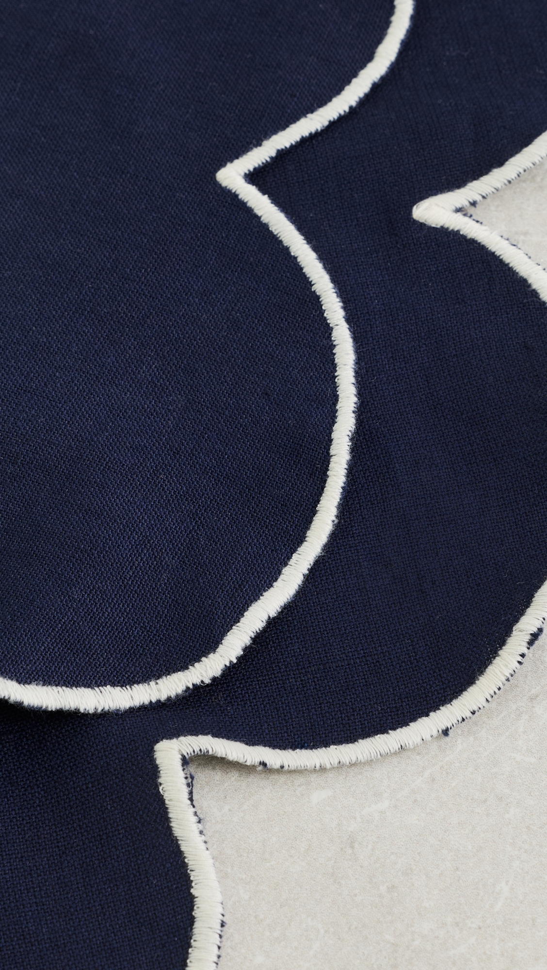 Eterna Placemats Set Navy One Size