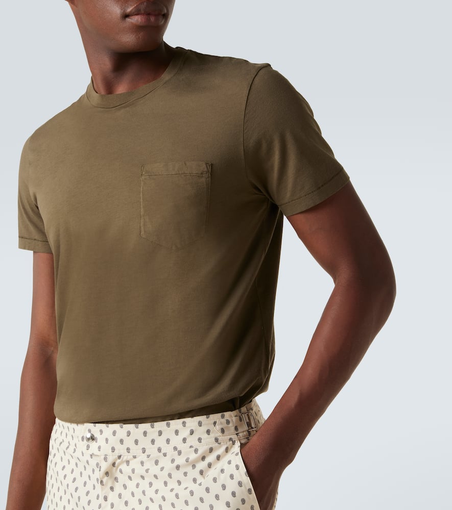 Cotton and silk T-shirt