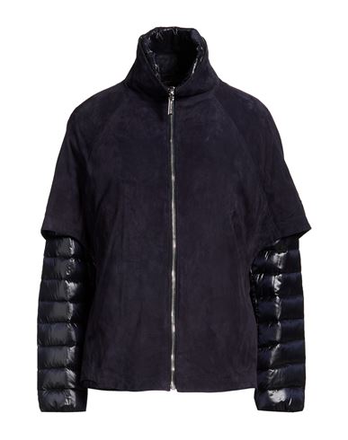 Woman Jacket Midnight blue Size 4 Polyamide