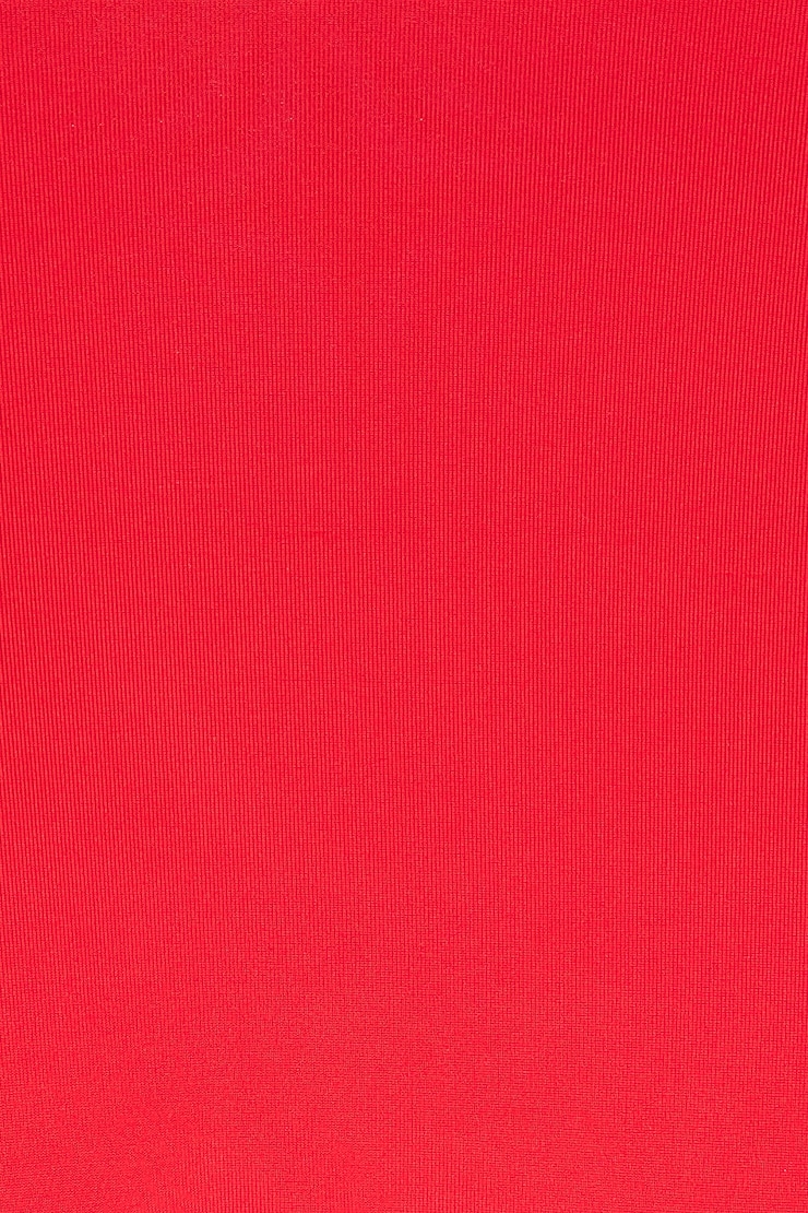 Cheeky Side Tie Bikini Bottom - Red - Women Clothing