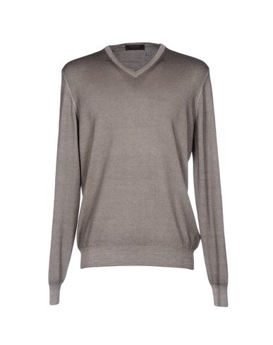 Man Sweater Khaki Size 40 Virgin Wool