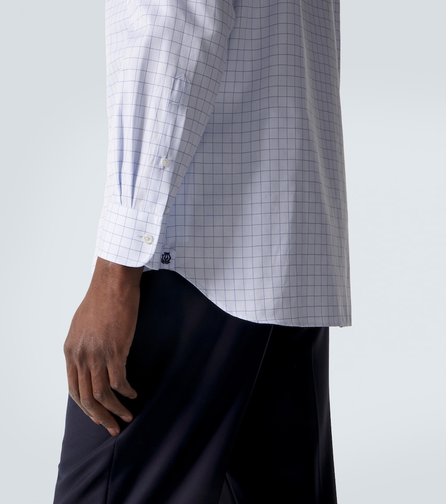 Checked cotton shirt