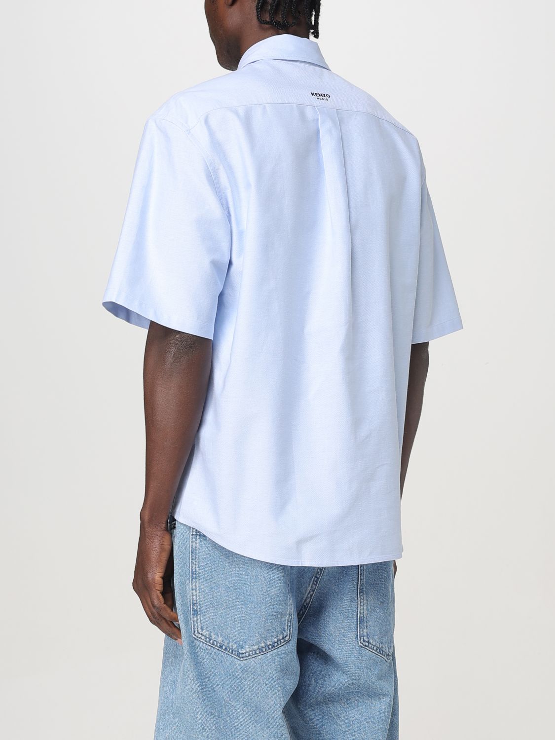 Boke Flower shirt - Blue