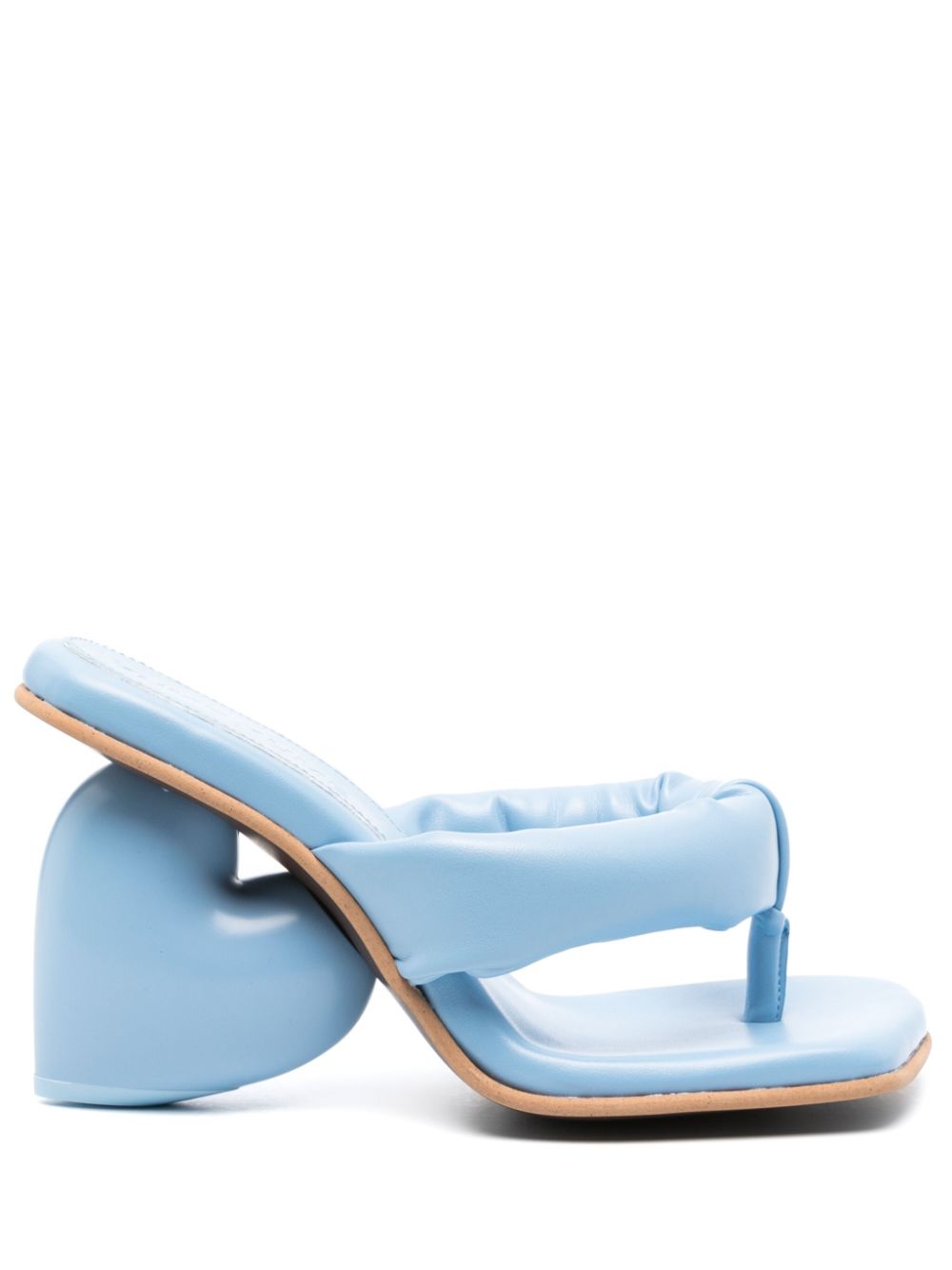 Love 110mm mules - Blue