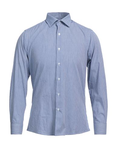 R3d Wöôd Man Shirt Bright blue Size 17 ½ Cotton