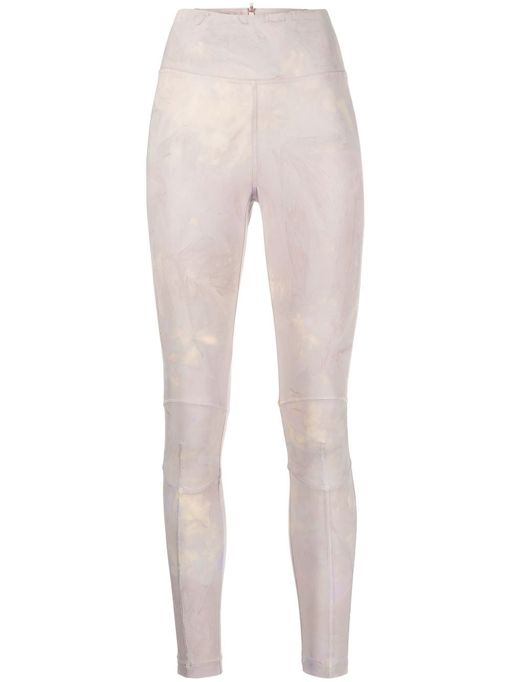 Abstract pattern leggings - Neutrals