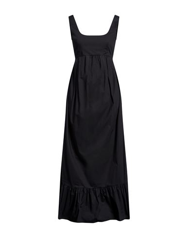 Woman Maxi dress Black Size M Cotton