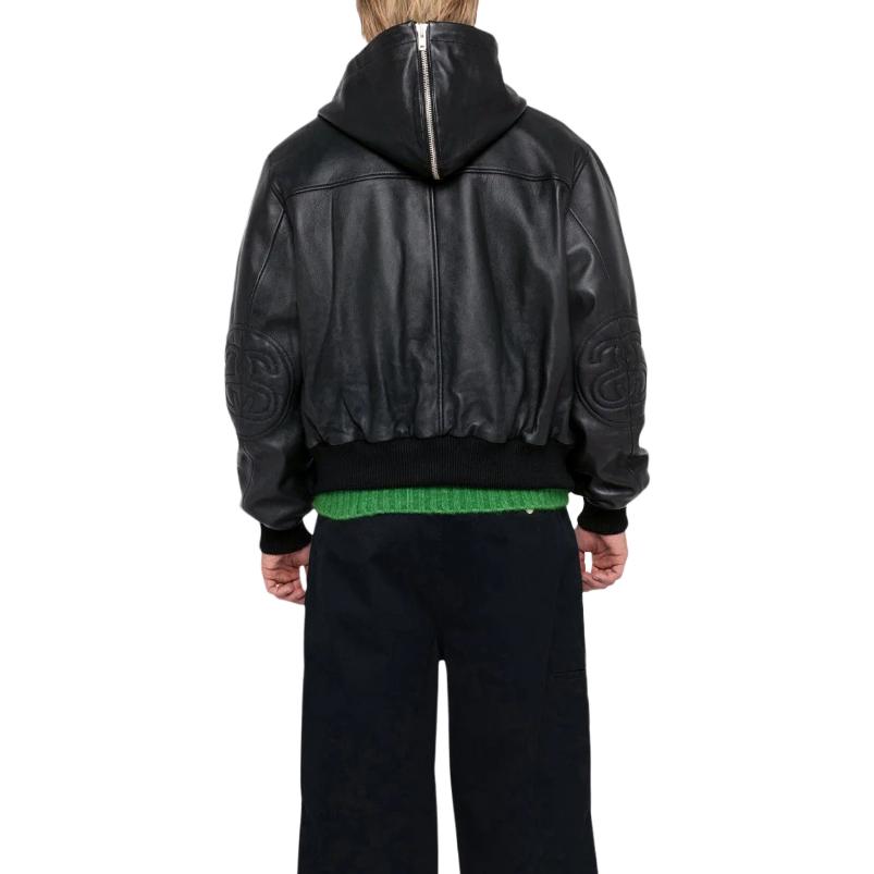 SS Link Leather Bomber 'Black'