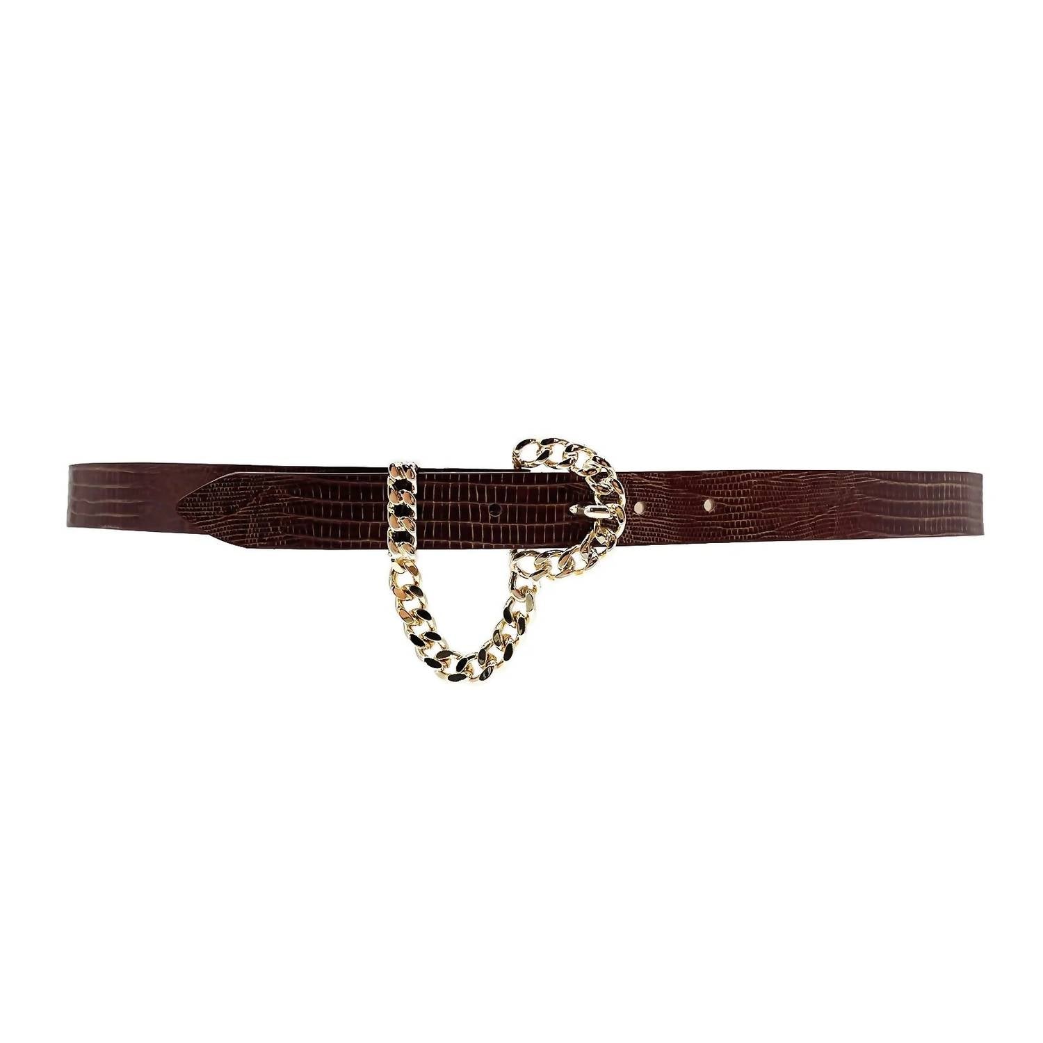 Women's Joi Belt In Brown