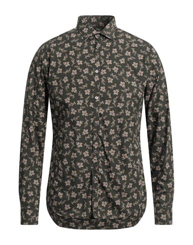 Man Shirt Military green Size 15 ½ Cotton