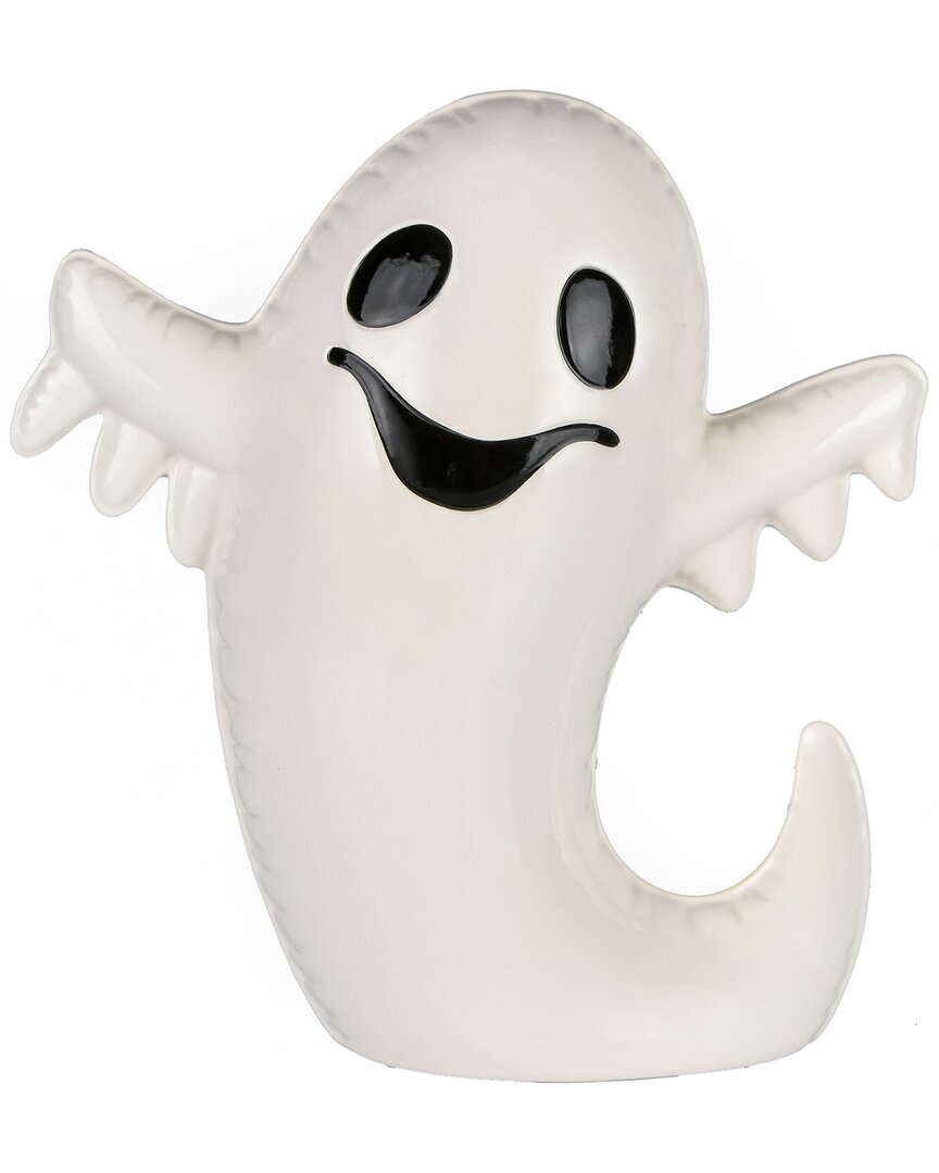 National Tree Company 9in Halloween Happy Ghost Tabletop Decor