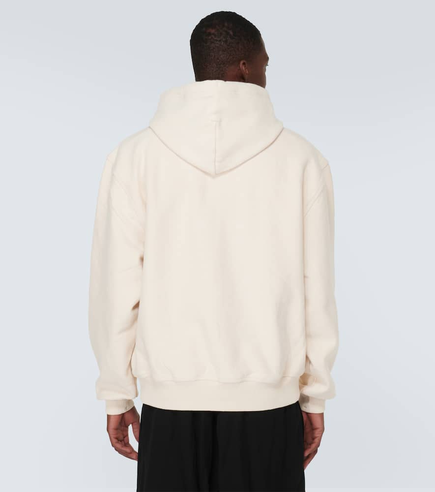 Cotton jersey hoodie