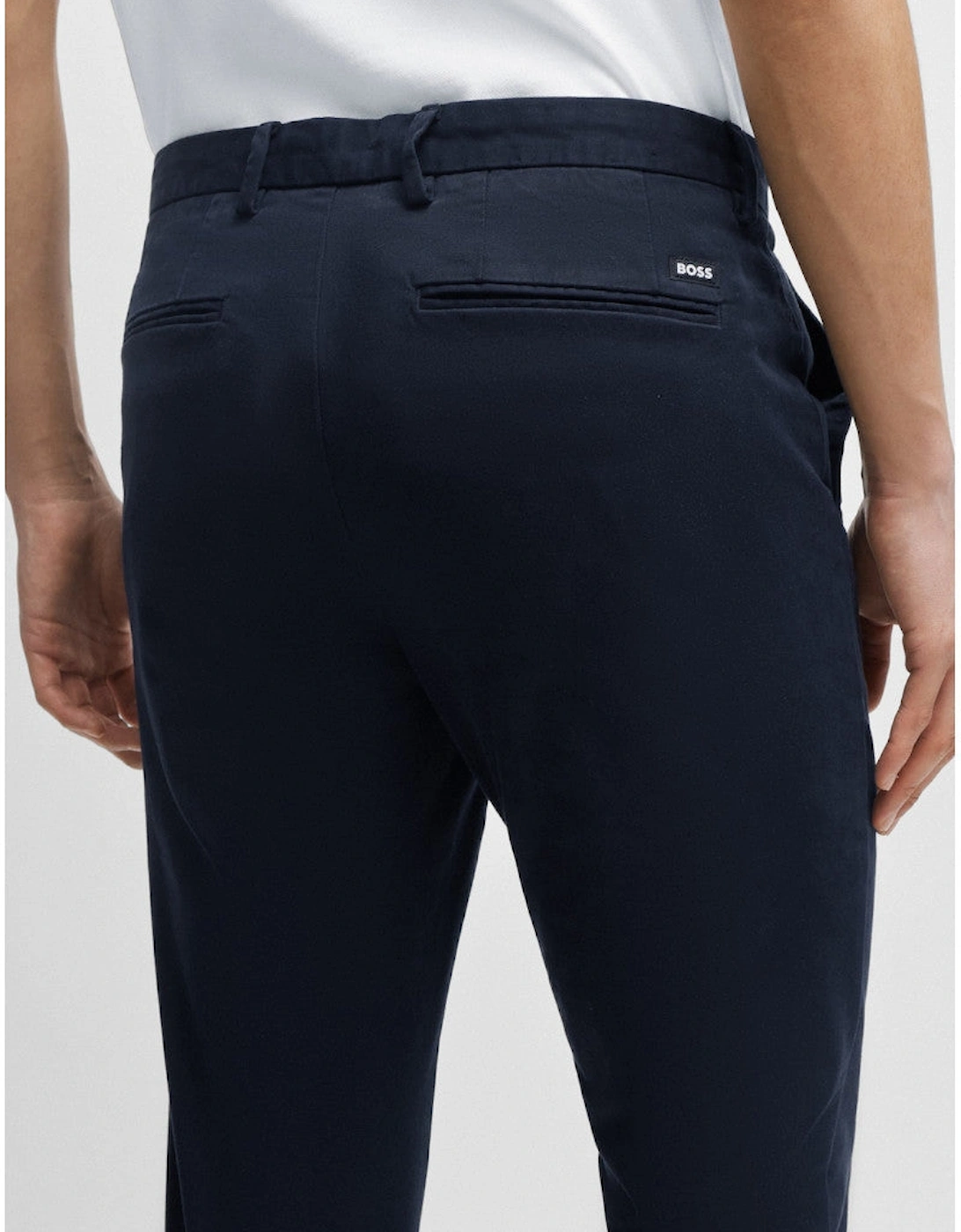 Men's BOSS Black Kaito 1 Trousers 404 Dk Blue - Size: 30
