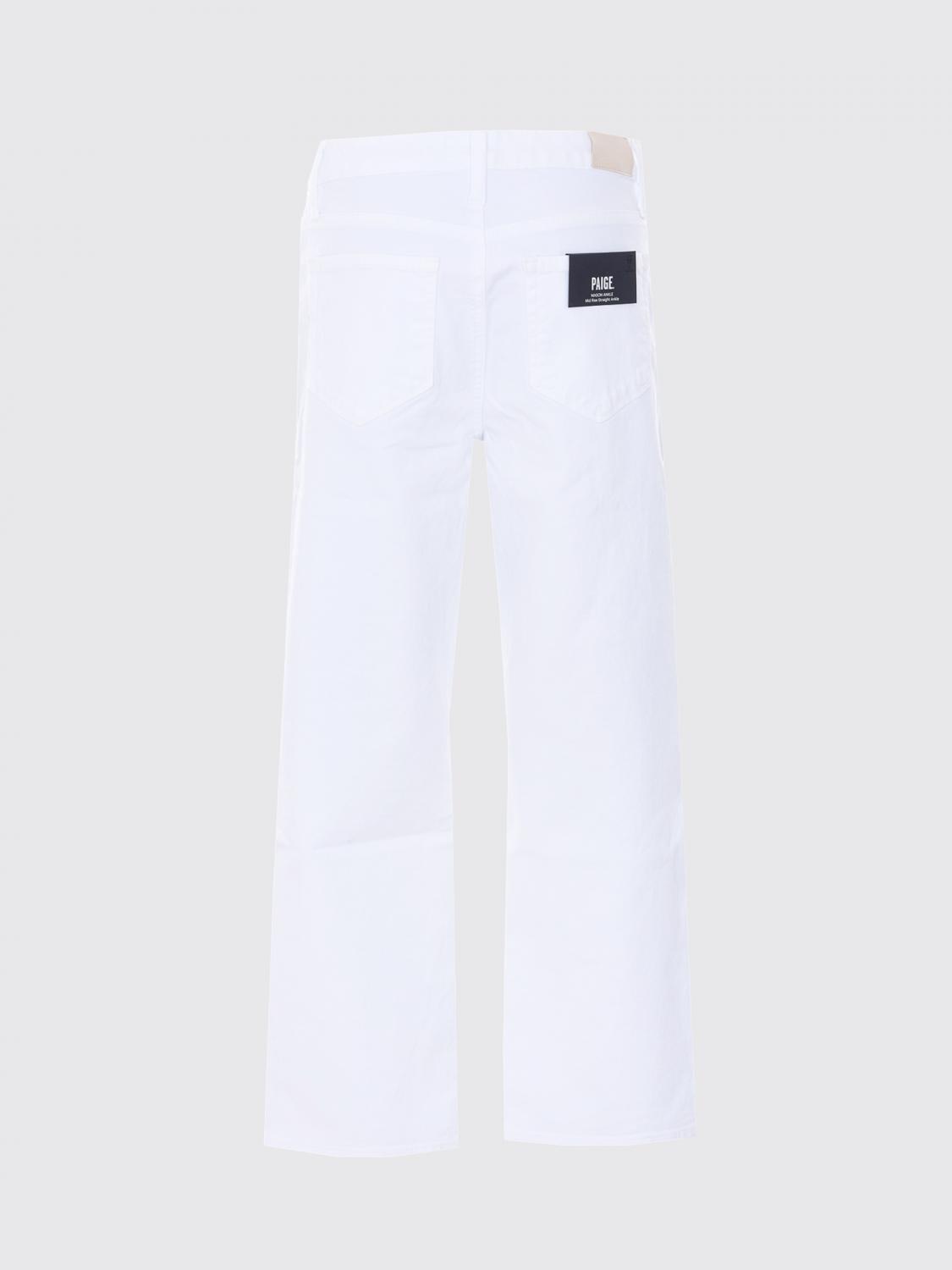 Jeans Woman color White
