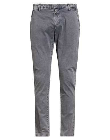 Man Pants Midnight blue Size 34 Cotton, Elastane