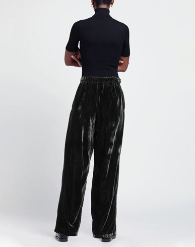 Woman Pants Charcoal Size S Rayon, Viscose