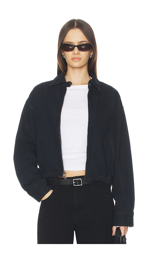 AGOLDE Nile Jacket in Blue. M. Also in