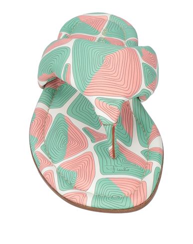 Woman Thong sandal Light green