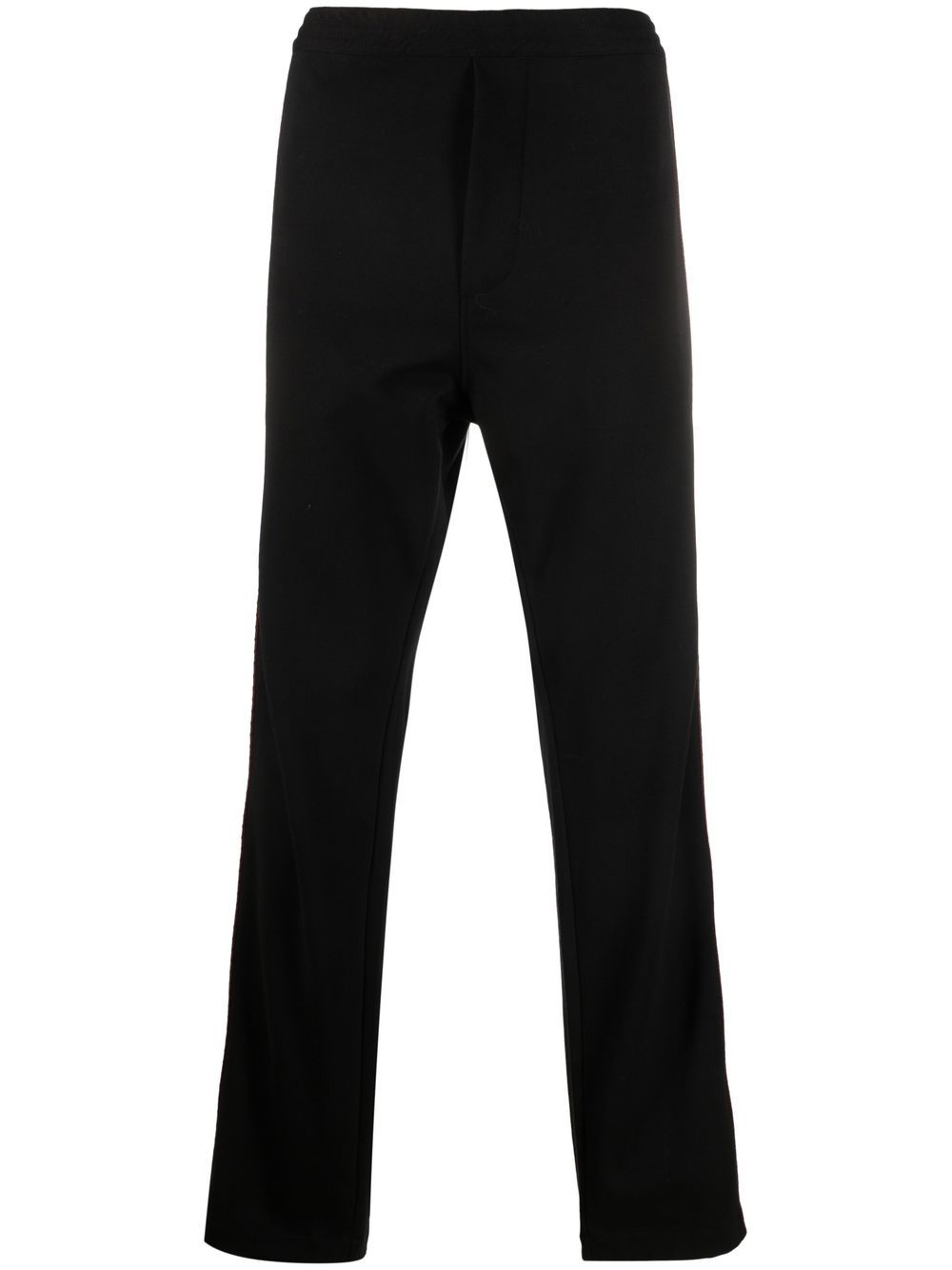 Logo-trim track pants - Black