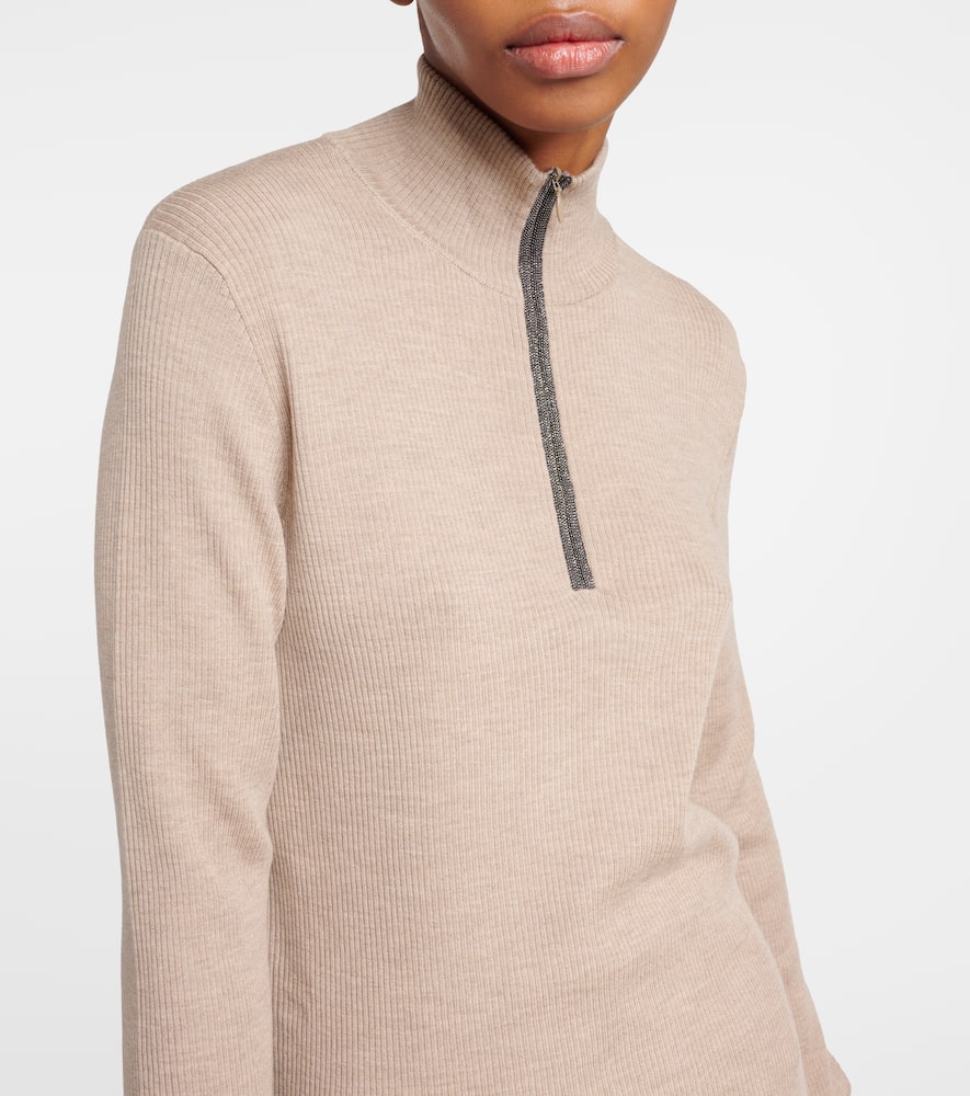 Wool and cashmere sweater