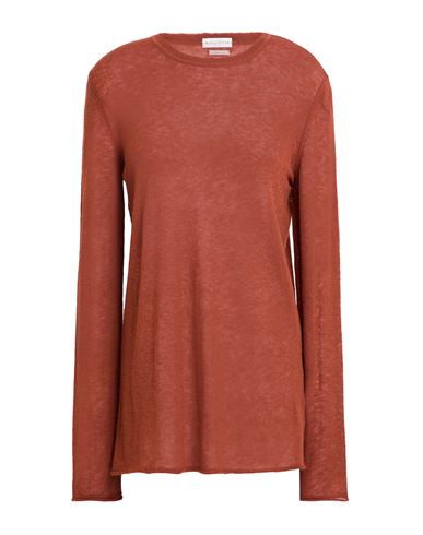 Woman Sweater Brown Size 6 Mohair wool, Polyamide, Wool