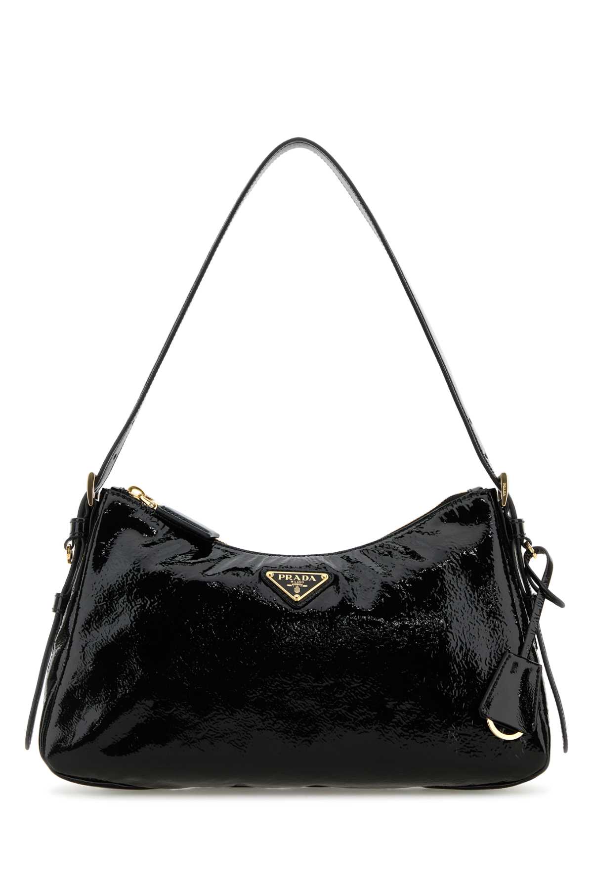 Black Naplak Medium Aimãe Shoulder Bag