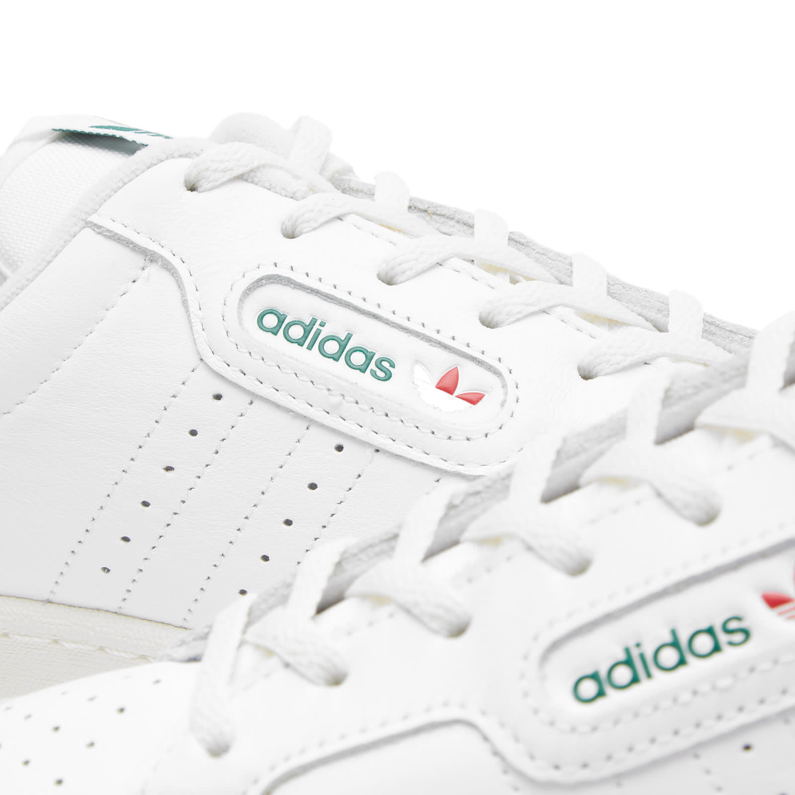 Adidas SPZL Englewood Sneakers in White/Dark Green