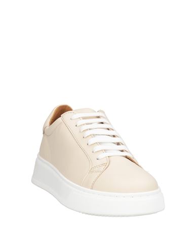Woman Sneakers Beige Size 6 Leather