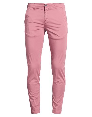 Man Pants Antique rose Size 32 Cotton, Elastane