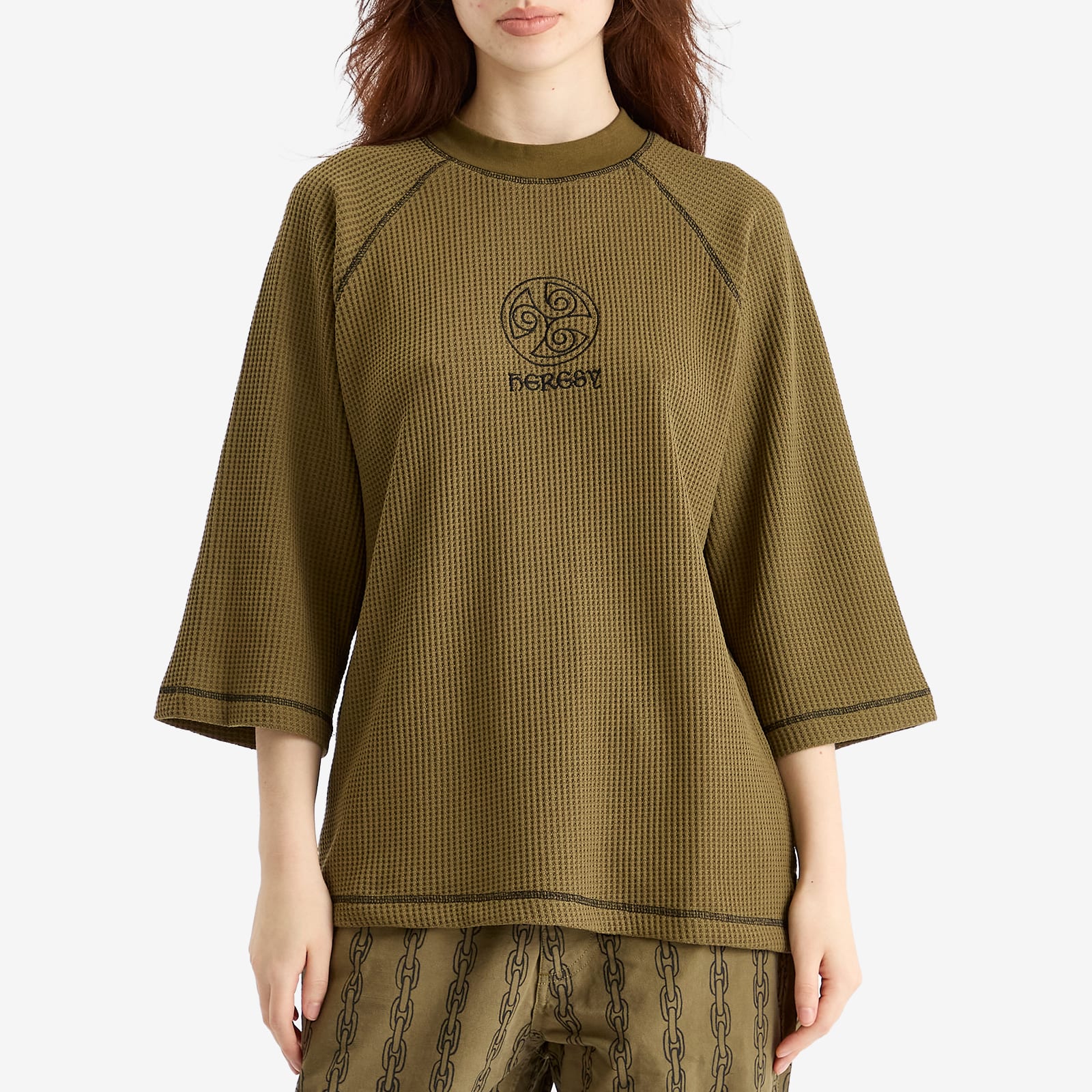 Heresy Women's Tri-Spiral T-Shirt in Ale