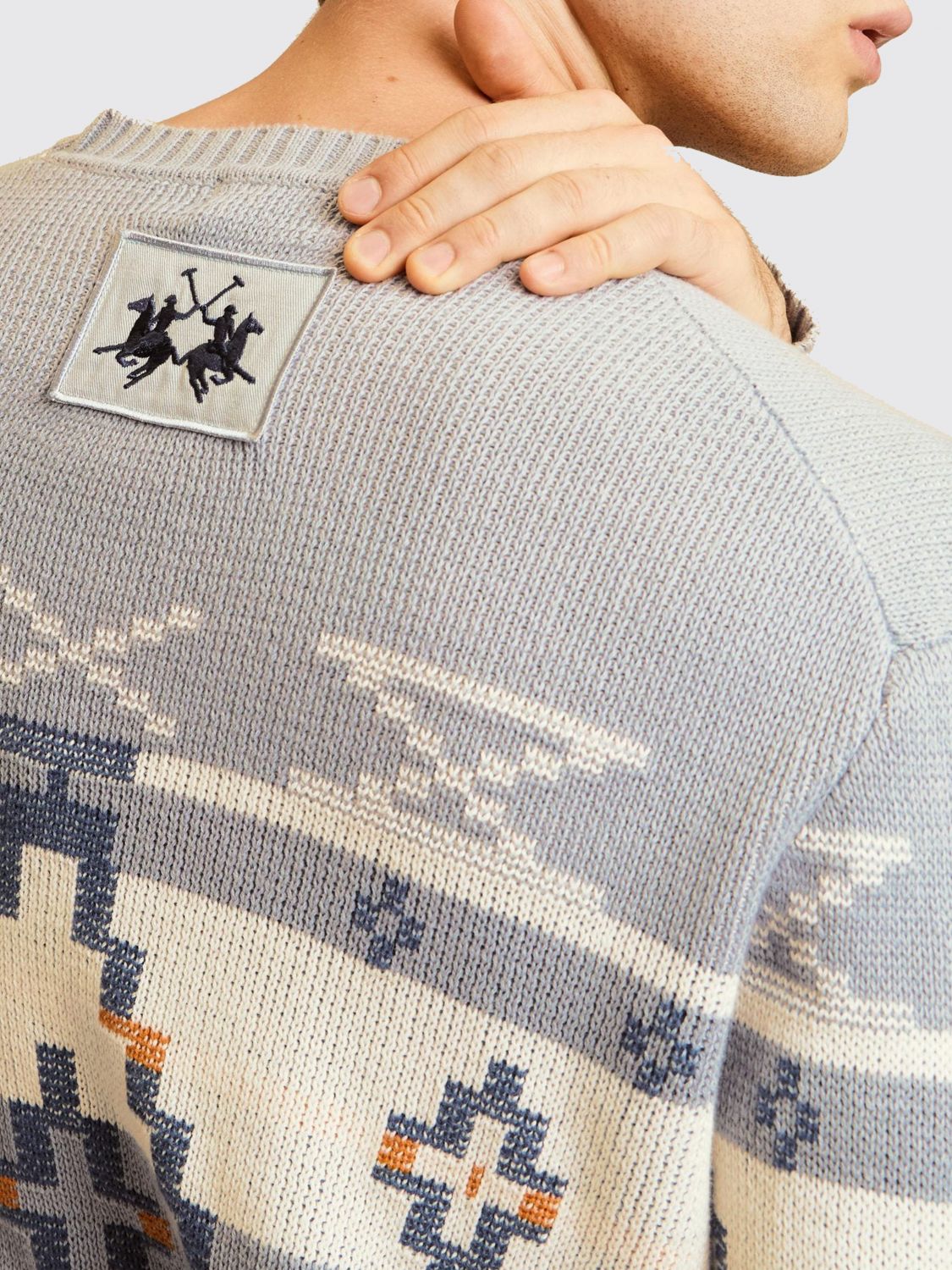 Sweater Men color Blue