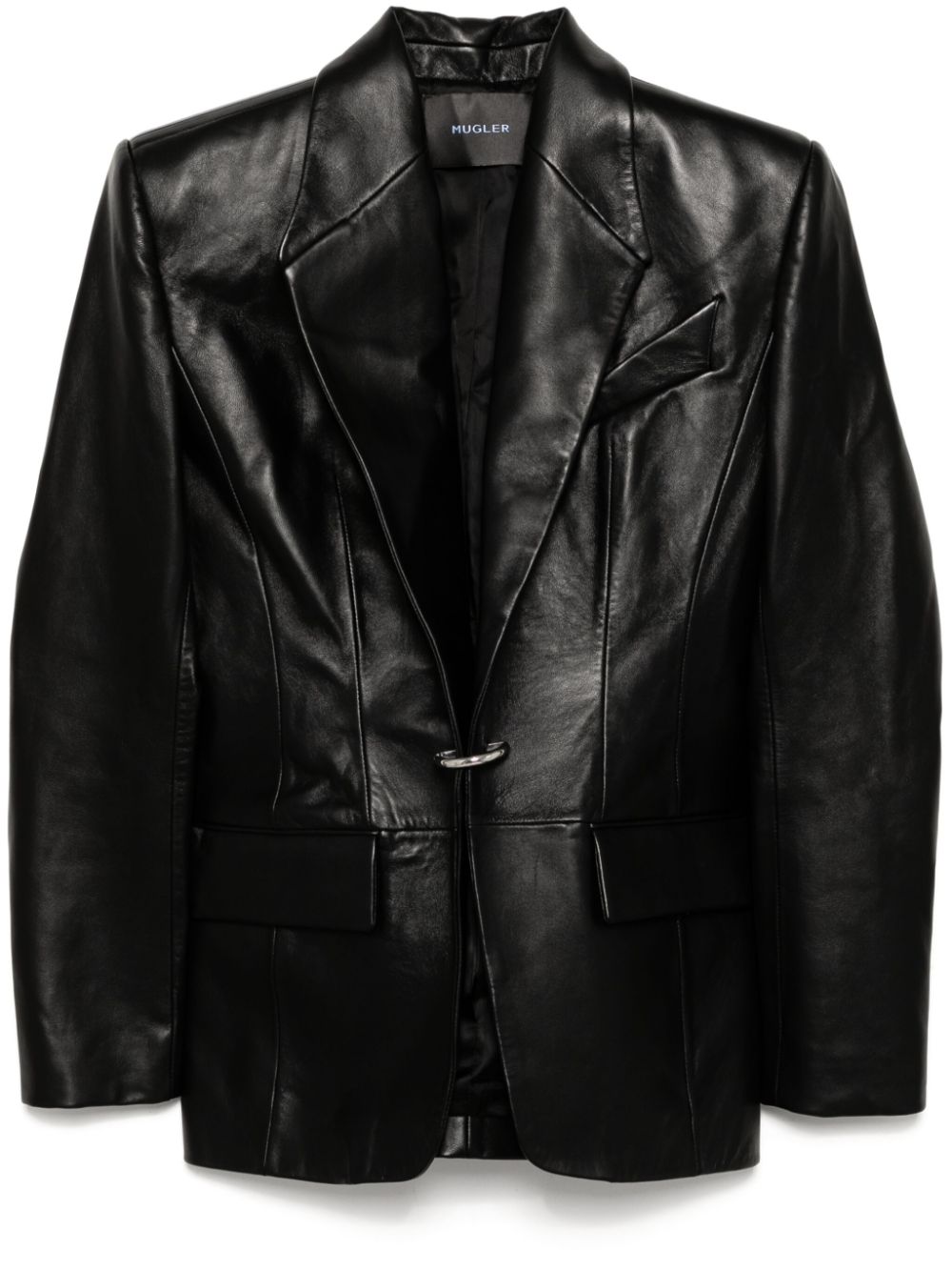 Ring fastening blazer - Black