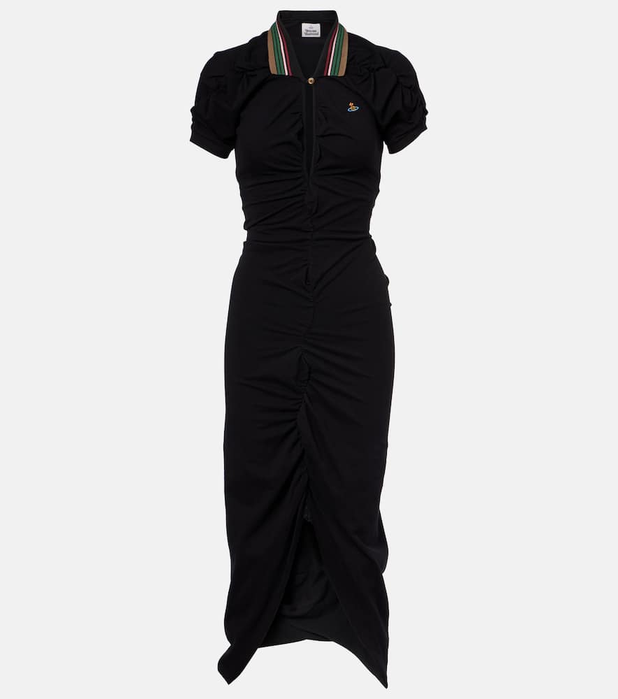 Pulling Orb cotton polo dress