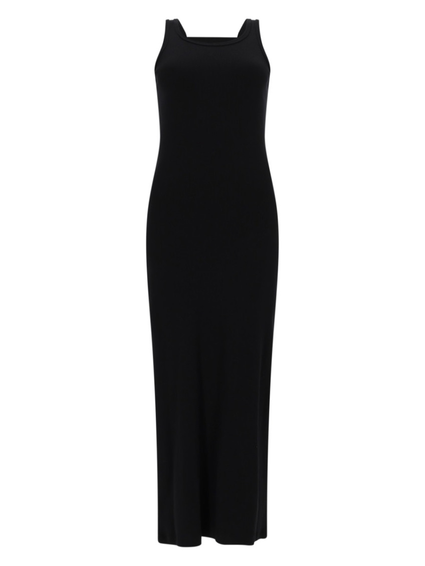 MSGM - sleeveless eyelet detail maxi dre