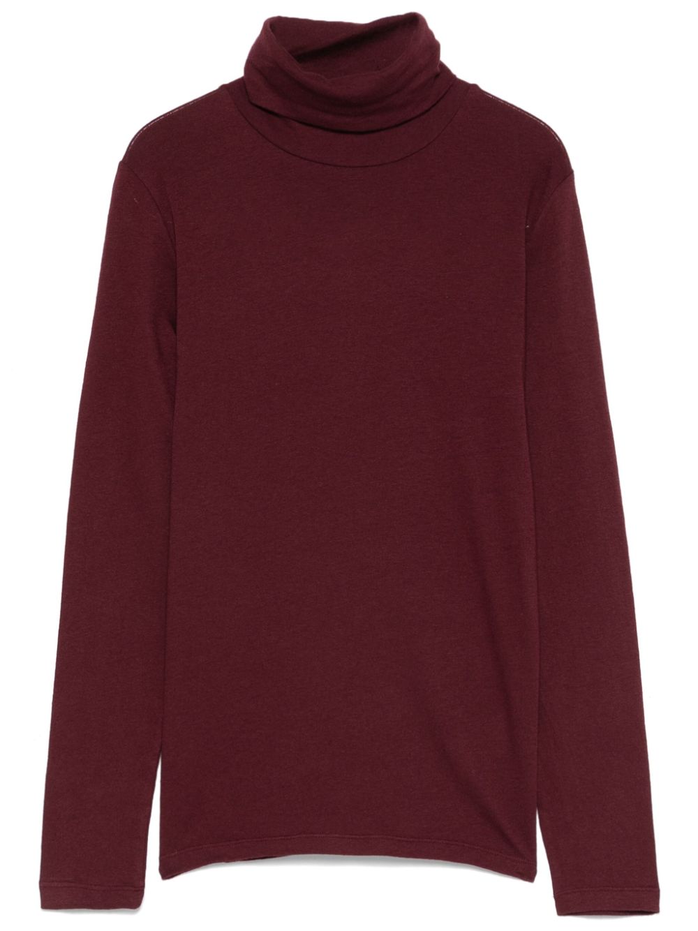 Col Roulé T-shirt - Purple