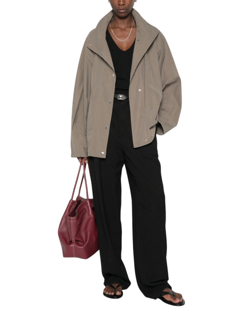 Toteme Summer Parachute Jacket in Brown