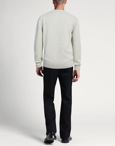 Man Sweater Light grey Size 40 Merino Wool