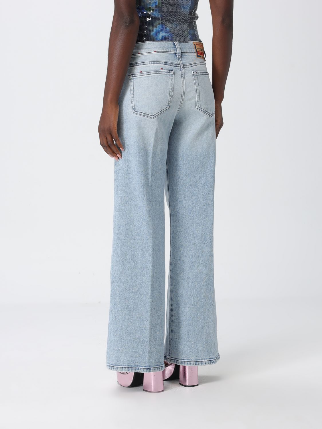Jeans Woman color Denim