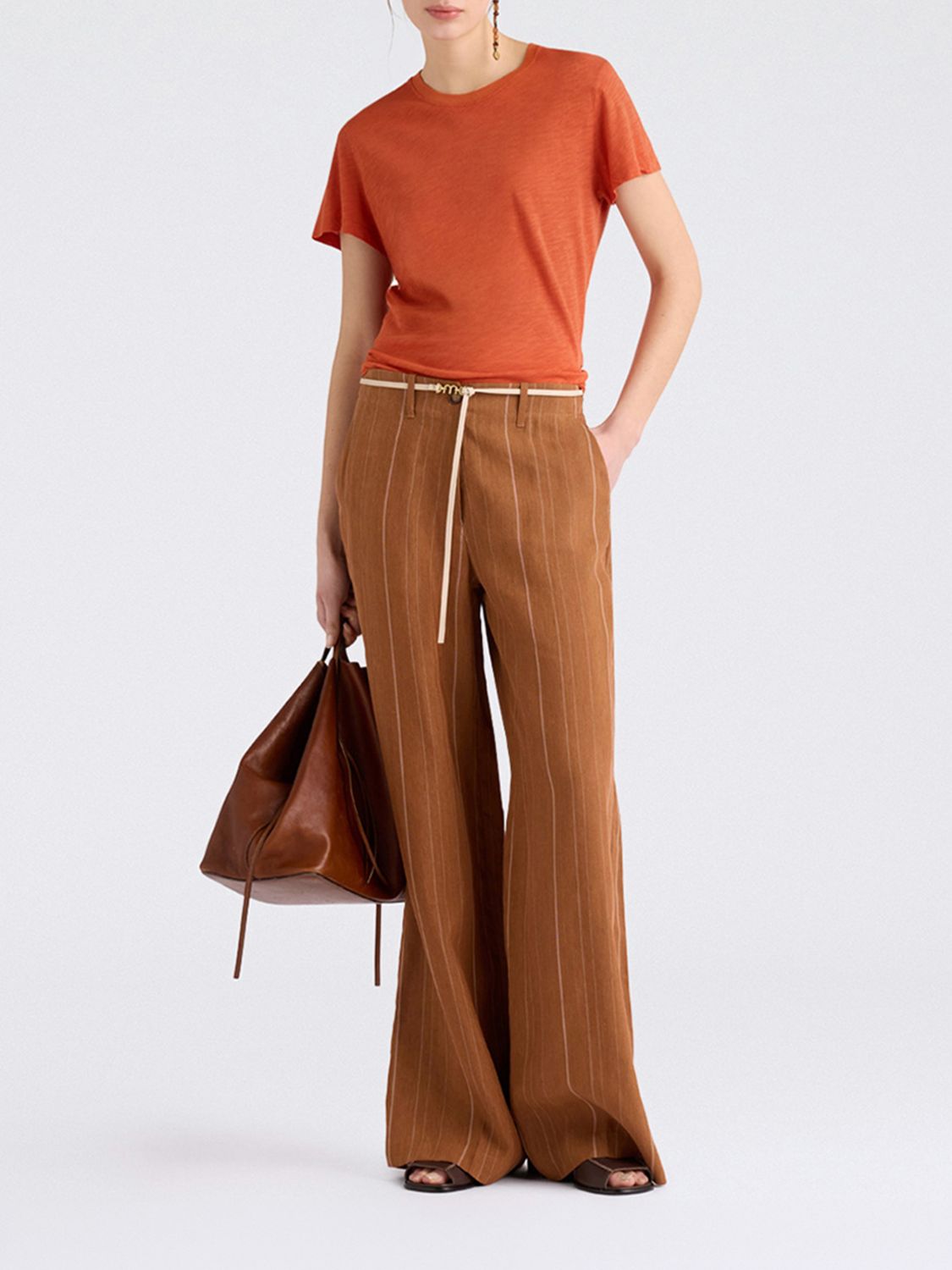 MOMONÌ T-Shirt Woman color Brick Red