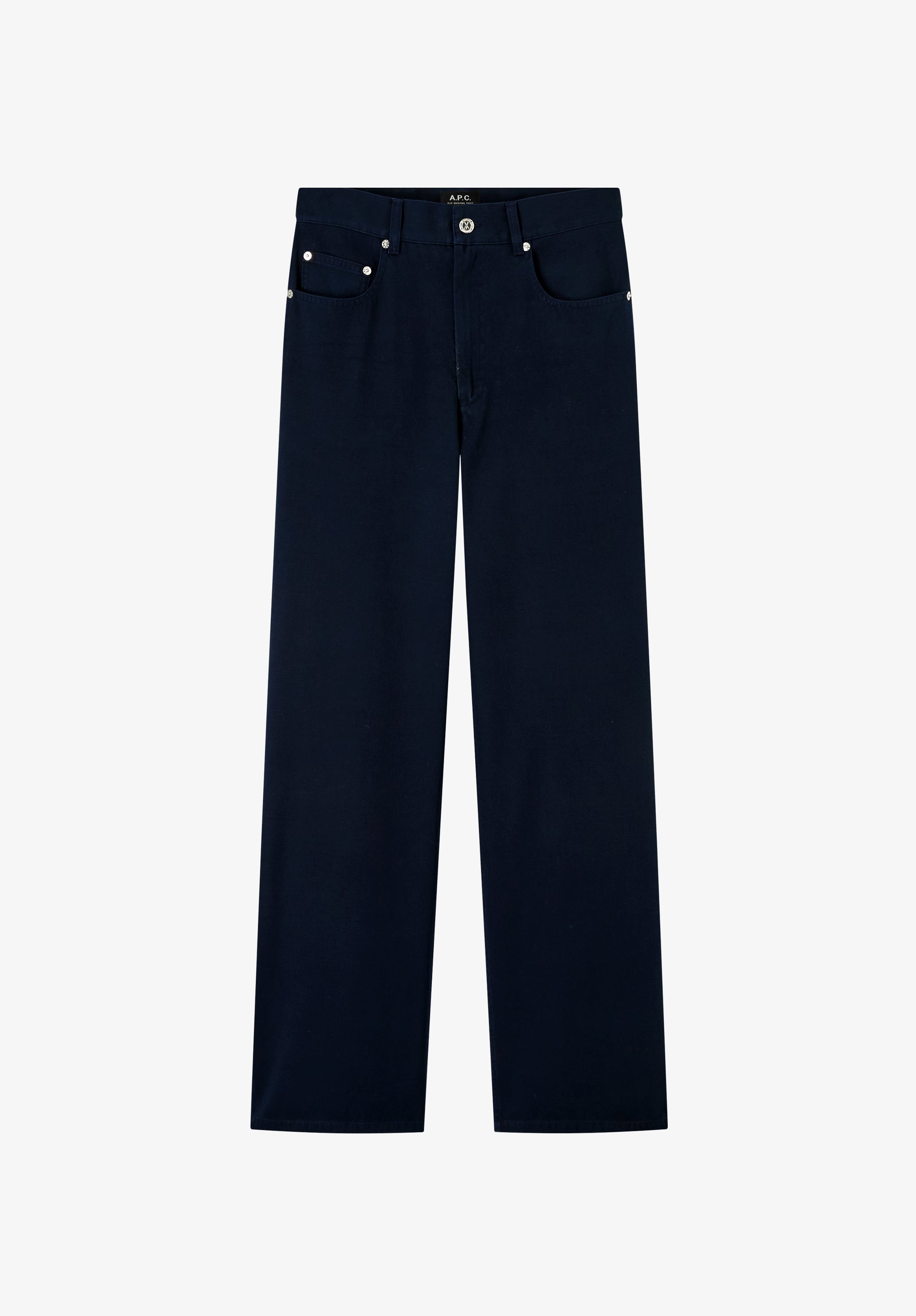 A. P.C. Women's Clyde pants Size: 24 in Dark navy blue