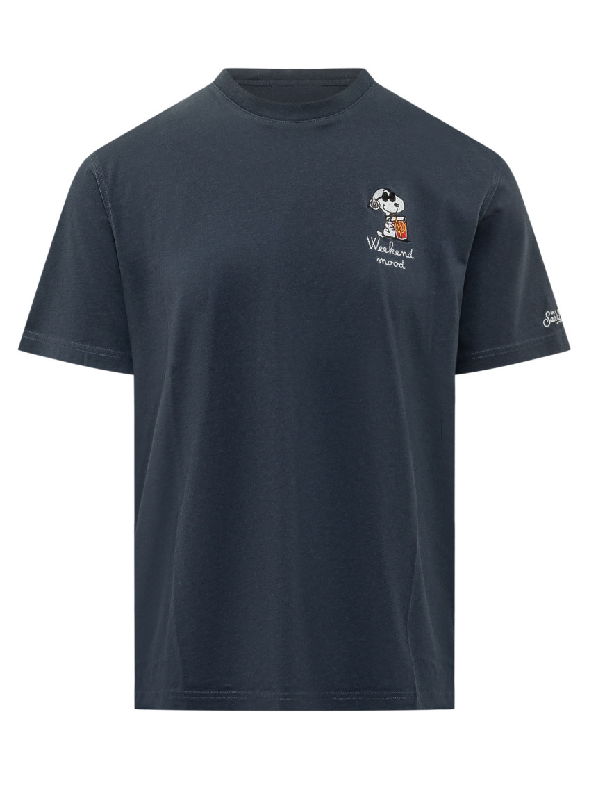 Saint Barth - snoopy portofino weekend dive crew t shirt