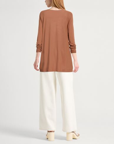 Woman Sweater Light brown Size ONESIZE Viscose, Polyester