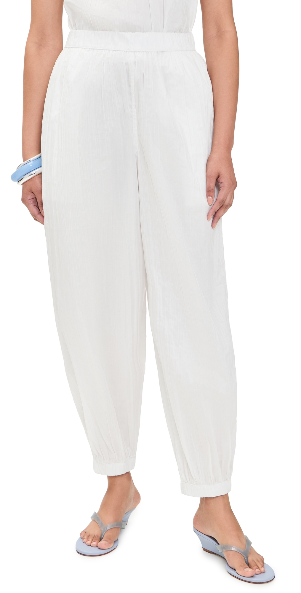 Louis Genie Pants White