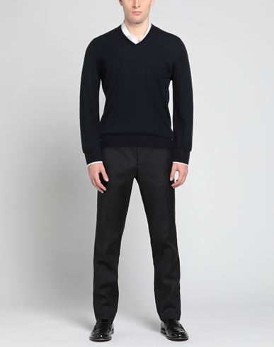 Per Anteprima Man Sweater Midnight blue Size 46 Virgin Wool