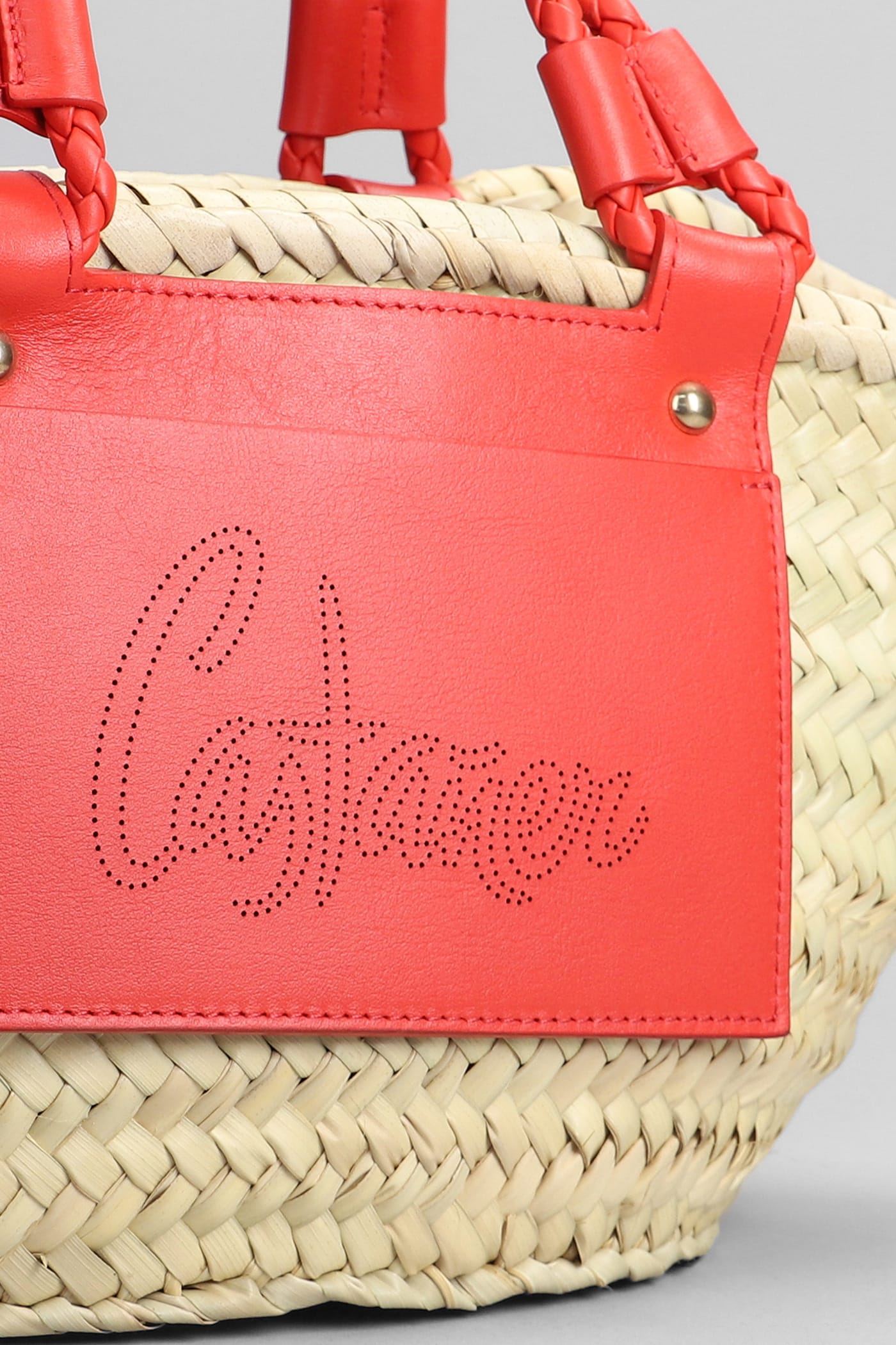 B.libra-152 Hand Bag In Beige Wool And Polyamide